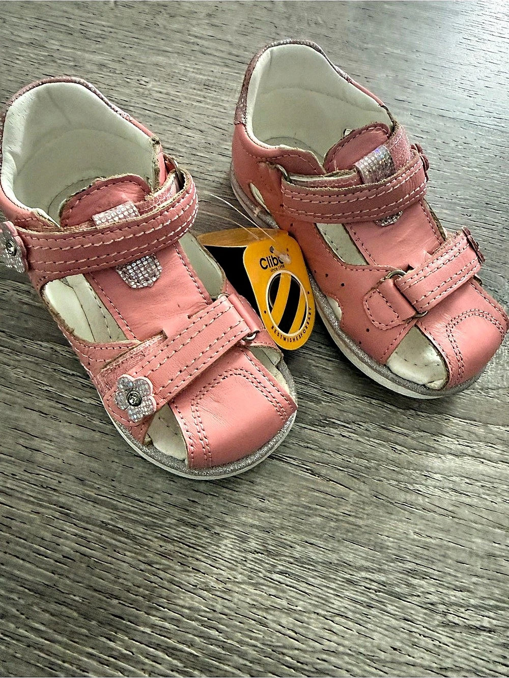 Clibee orthopedic Girls Sandals Pink Size 24 NWT